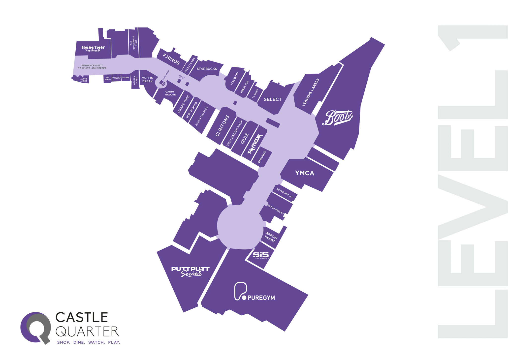 Map - Castle Quarter Norwich